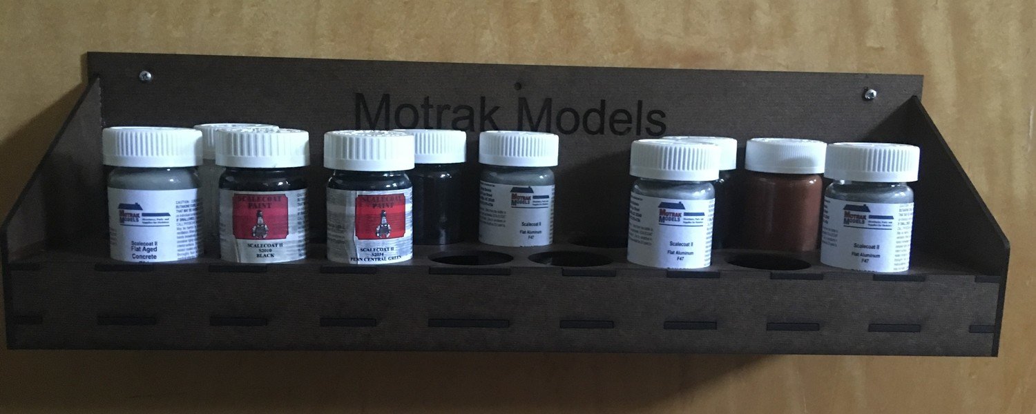 Paint Rack - Scalecoat 2oz Bottles - 85011
