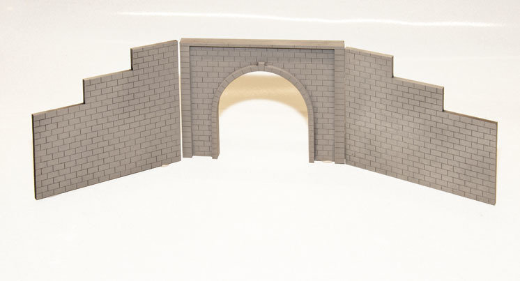 N - Double Track Tunnel Portals, 2 pak