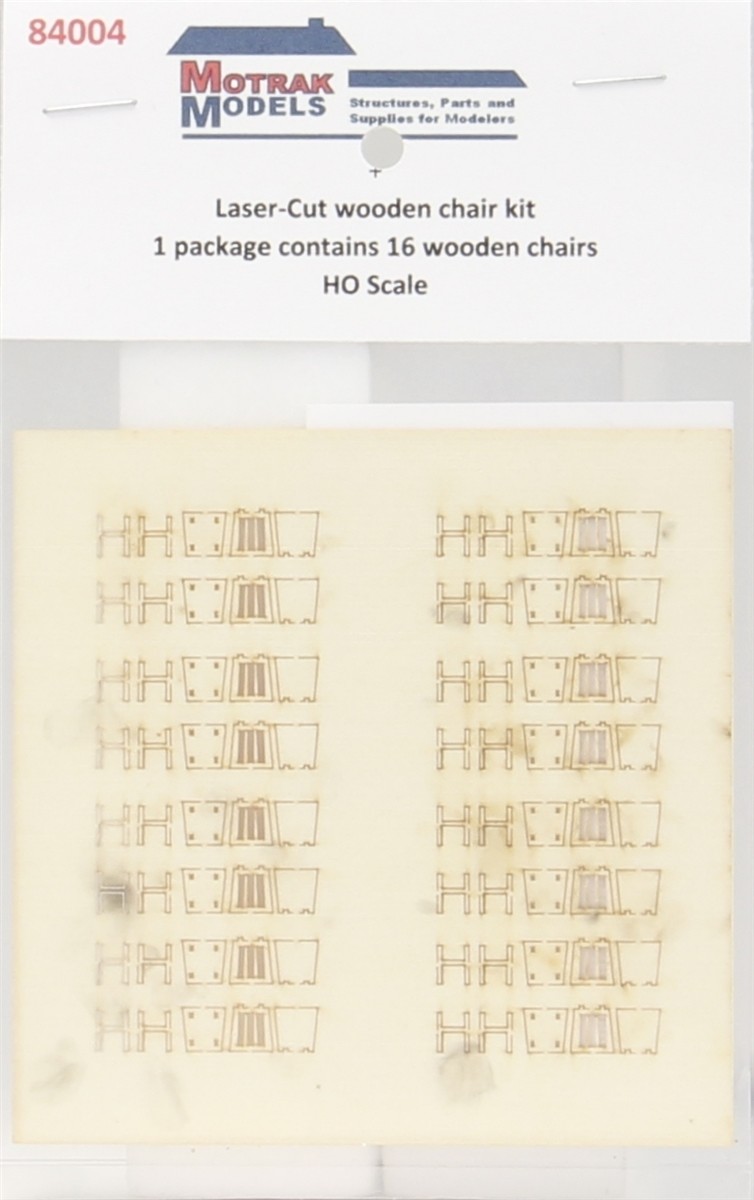 HO - Laser-Cut Chairs