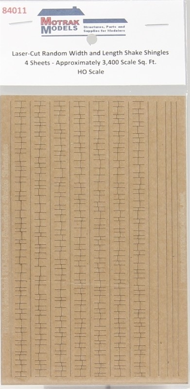 HO - Random Width &amp; Length Shake Shingles