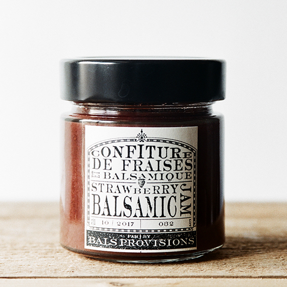 Confiture de Fraises et Balsamique  |  Strawberry Balsamic Jam (212mL)