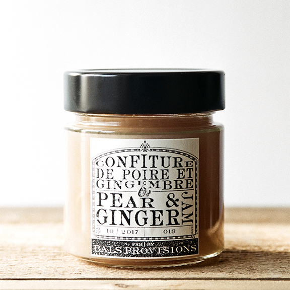 Confiture de Poire et Gingembre  |  Pear &amp; Ginger Jam (212mL)