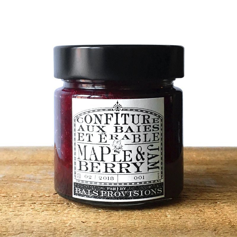 Confiture aux Baies et Érable  |  Berry &amp; Maple Jam (212mL)