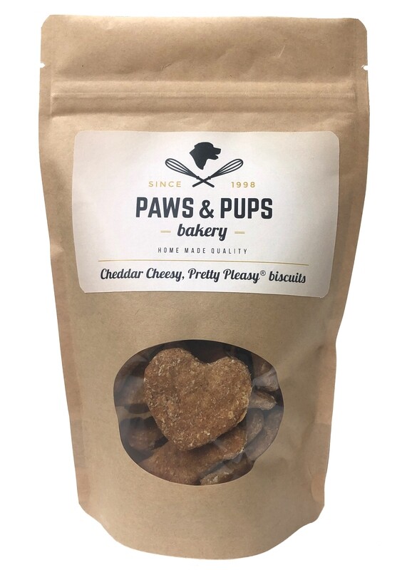 Cheddar Cheesy Pretty Pleasy biscuits 8 oz.
