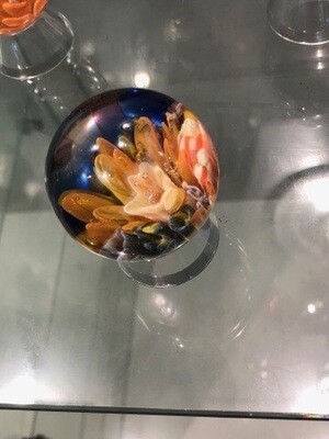Anemone Reef Implosion Glass Marble 1.75”
