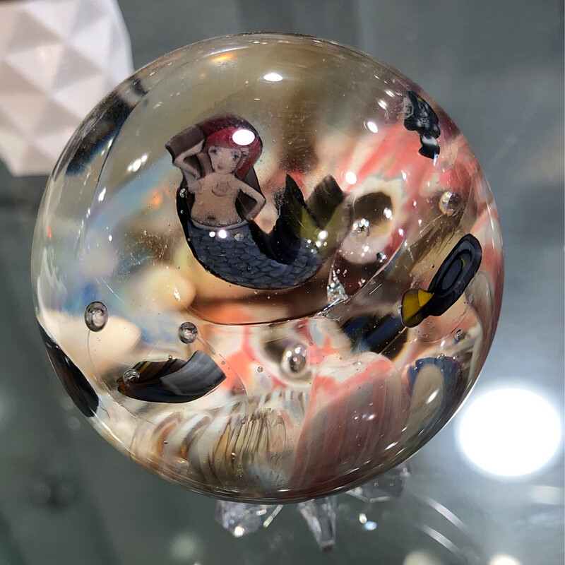 Murrine Sea Life Marble 2”