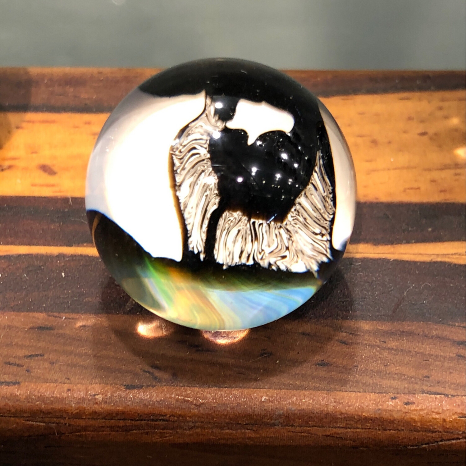 Small Murrine Eyeball Marble 1”