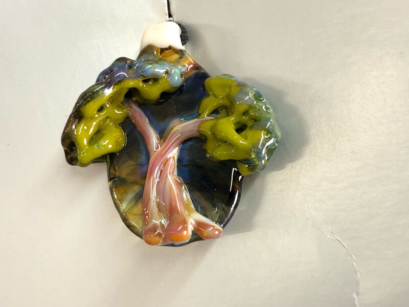 Tree Of Life Glass Pendant