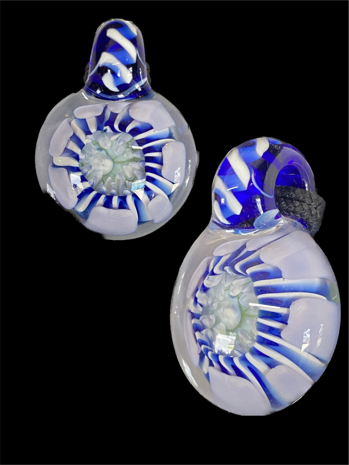 Flower implosion pendant 