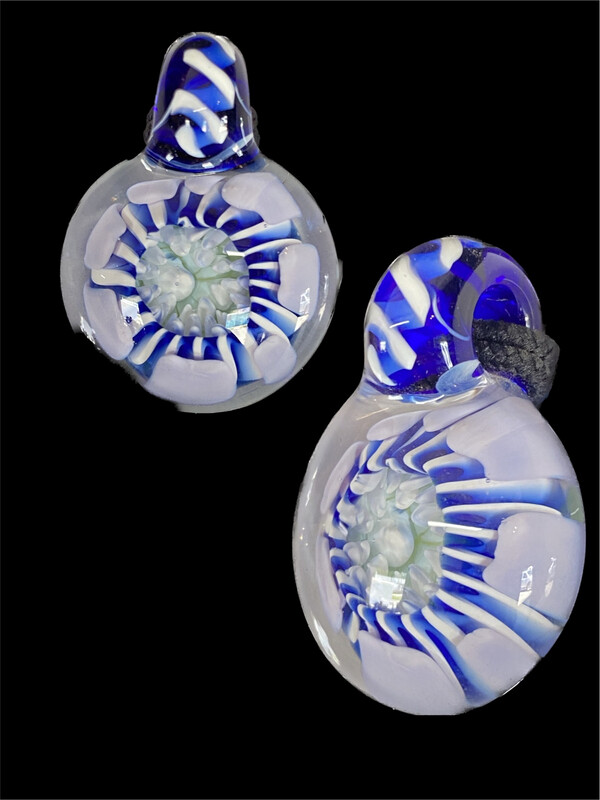 Flower implosion pendant 