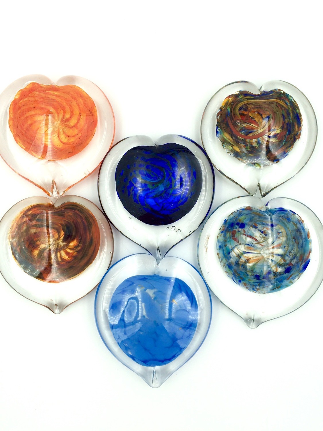 ZG: Heart Paperweights