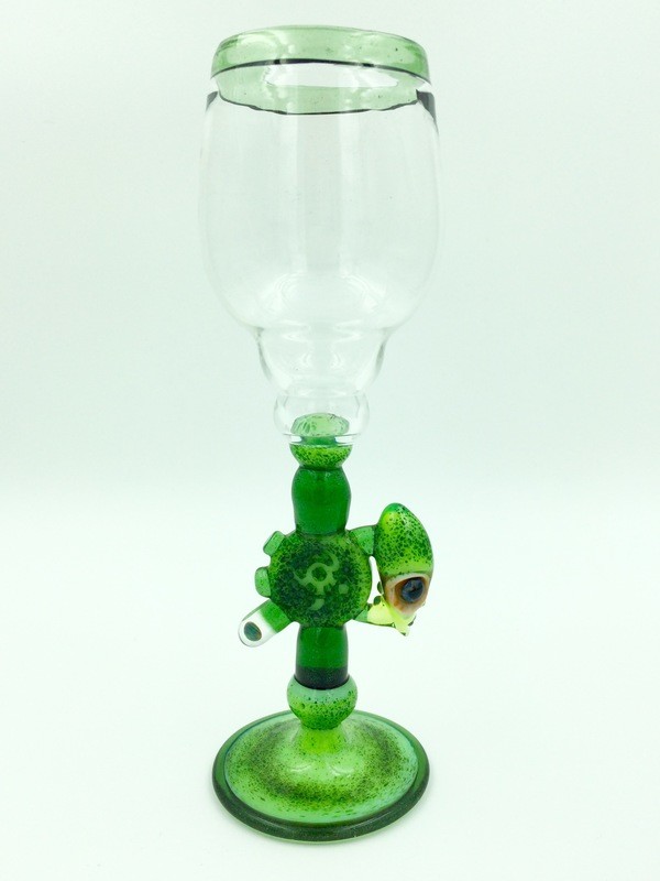 JP: Goblet collab with IO glass