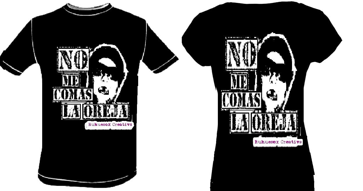 camiseta no me comas la oreja