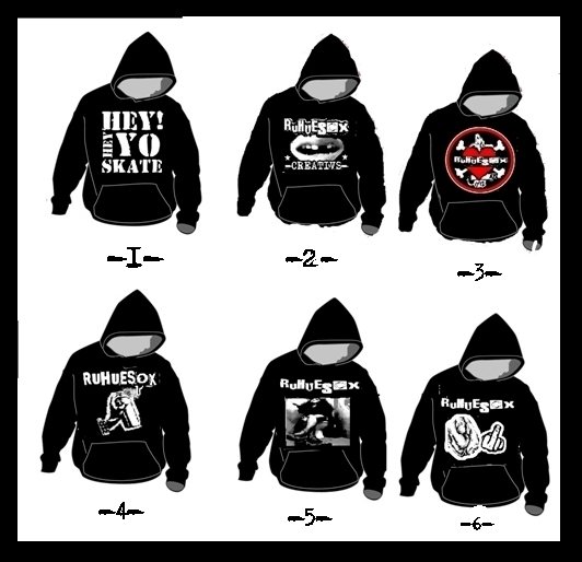 SUDADERAS RUHUESOX