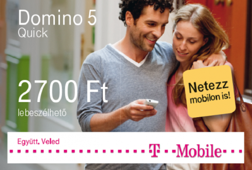 Telekom Domino SIM kártya (normál és microSIM méret)