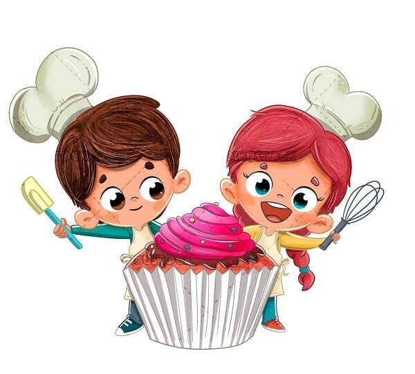 Digital Recipe Book - Easy Baking with the Kids!  Monthly Subscription