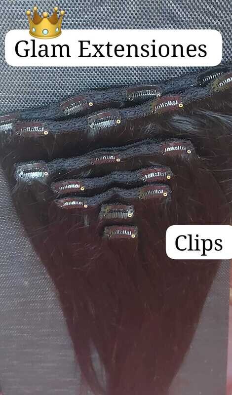Clips extensiones liso Tono 01