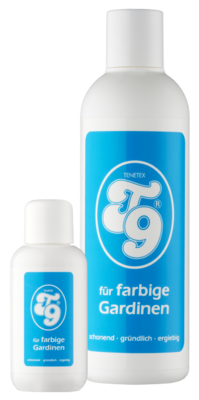 T9 flüssig- Waschmittel für farbige Vorhänge (100 ml)