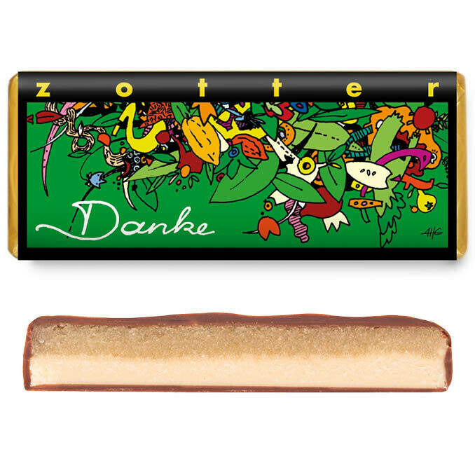 Zotter handgeschöpft - Danke