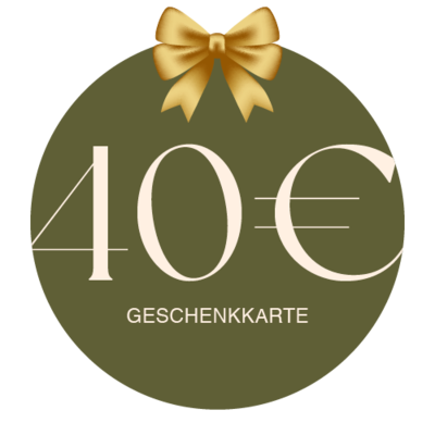 Geschenkkarte Vor Ort 40€