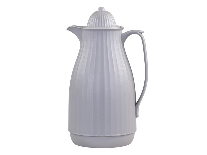 Thermoskanne, 1l, grau
