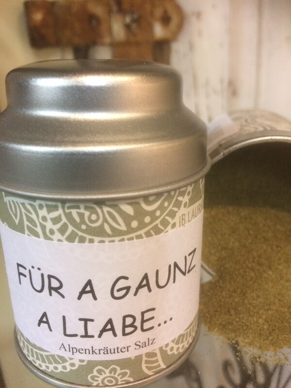 FÜR A GAUNZ A LIABE.... - Alpenkräuter Salz