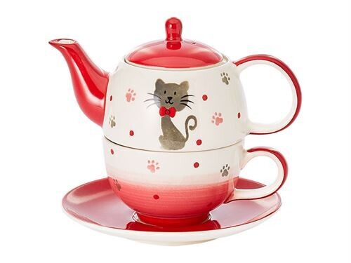 Tea for one Set - Katze