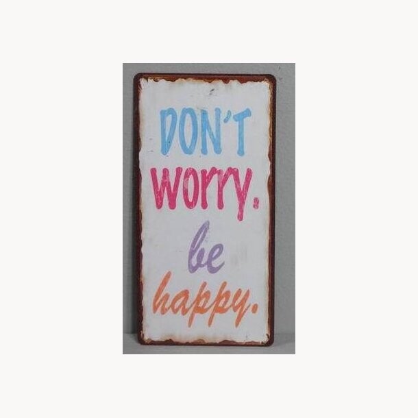 Magnet, 5x10 cm, Dont worry