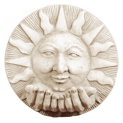 Sonne, englischer Steinguß, Ø 28 cm, 4 kg
 kein Versand