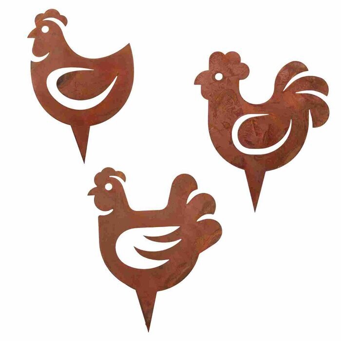 Huhn, ca. 10x10 cm