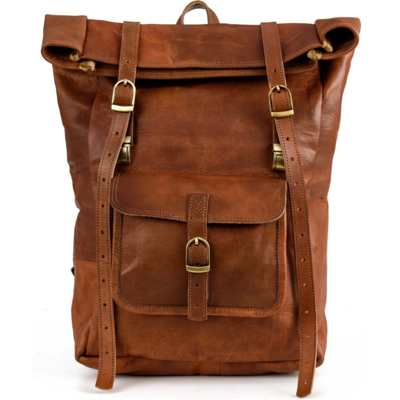 Leder Rucksack