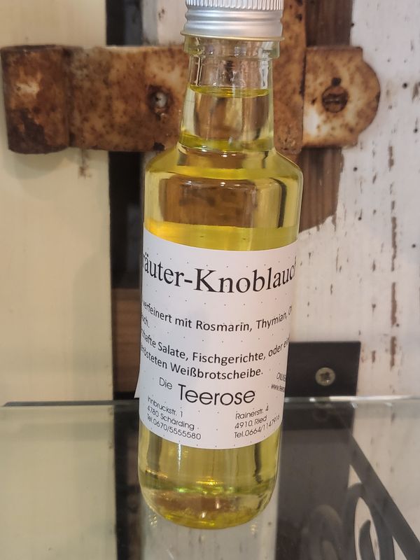Kräuter Knoblauch Öl