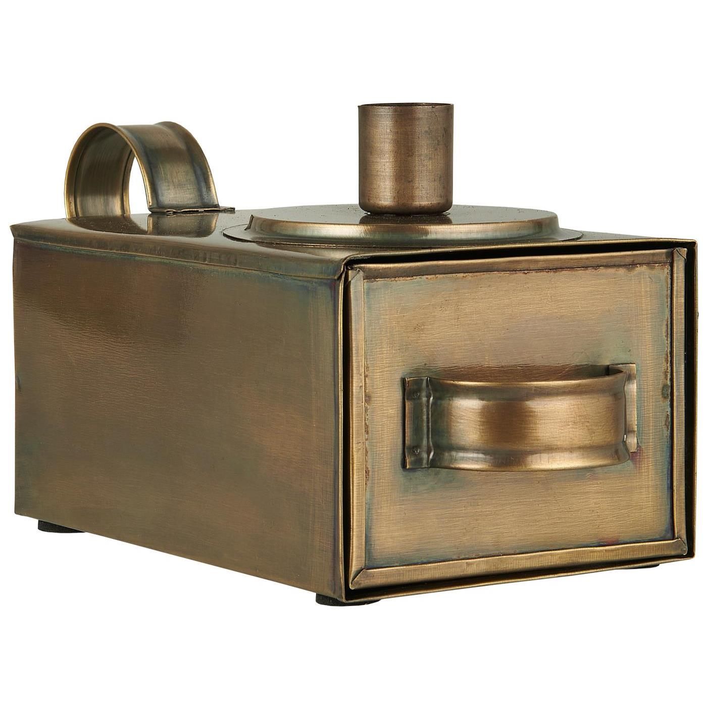 Kerzenhalter mit Schublade