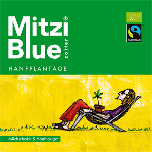 Zotter Mitzi Blue - Hanfplatage