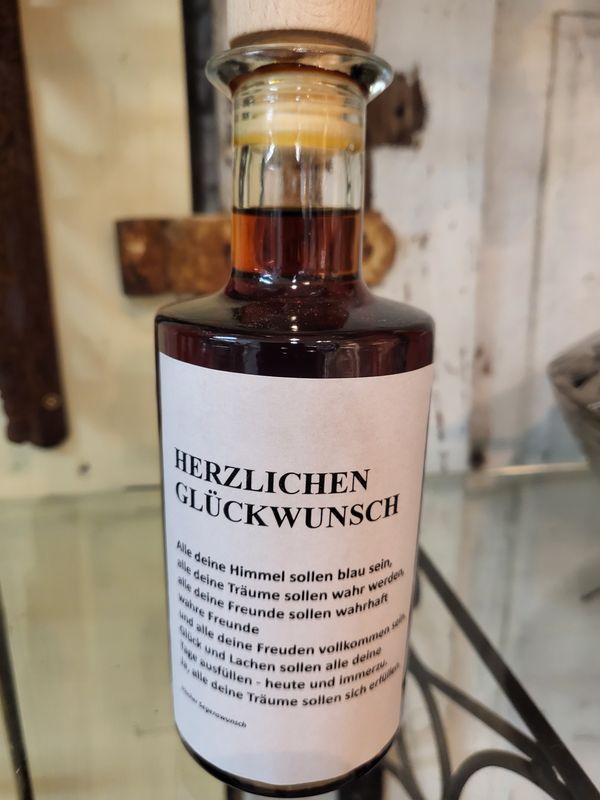 44 Kräuter Likör "Herzlichen Glückwunsch"