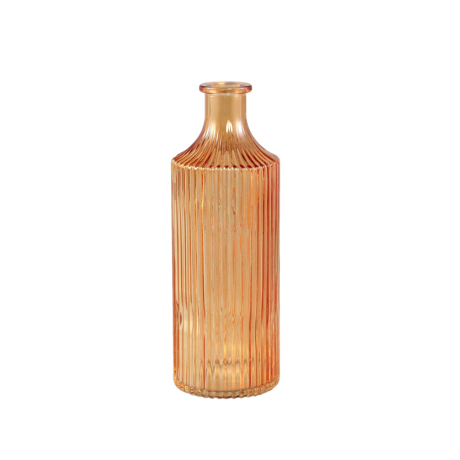 Glas Vase 8x8x22 cm