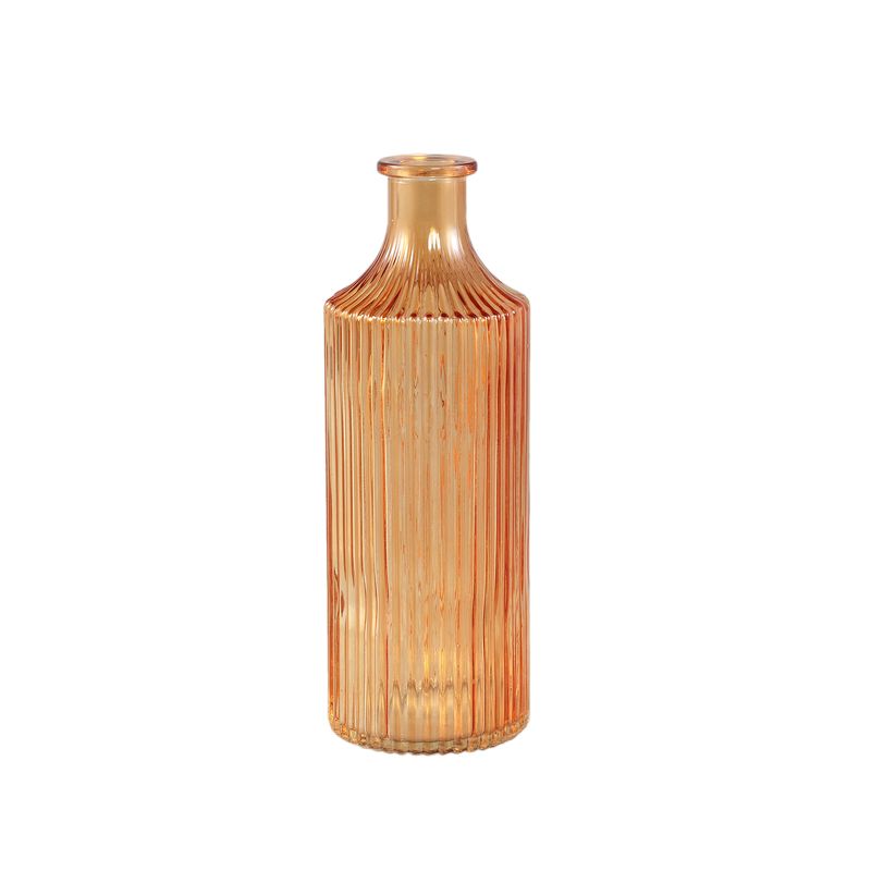 Glas Vase 8x8x22 cm