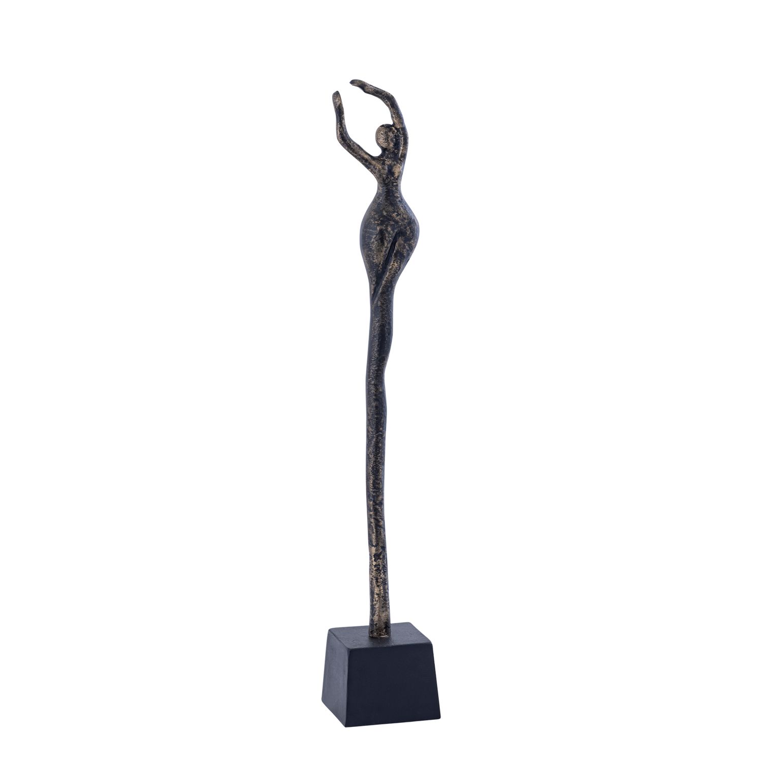 Figur, Frau - Kunstobjekt - Metall