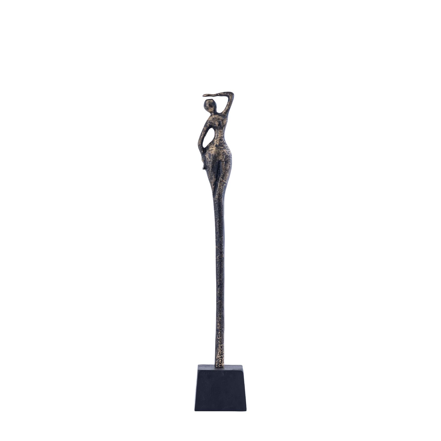 Figur, Frau - Kunstobjekt - Metall