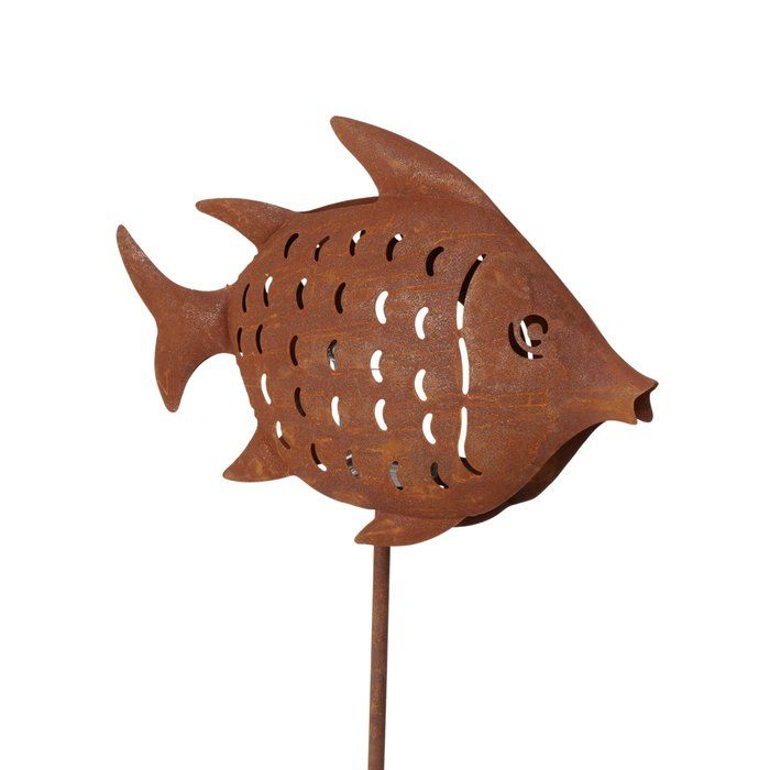 Gartenstab Fisch