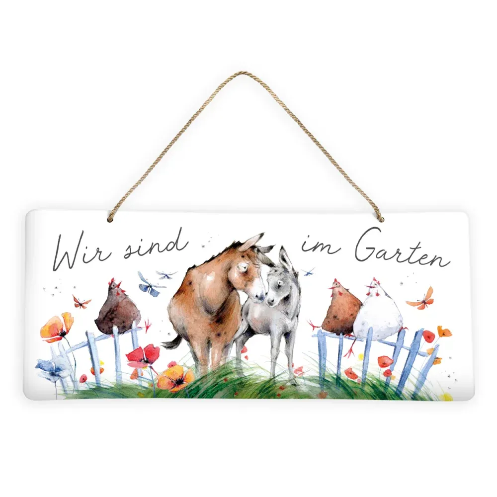 Türschild Kuschelfreunde, Grätz