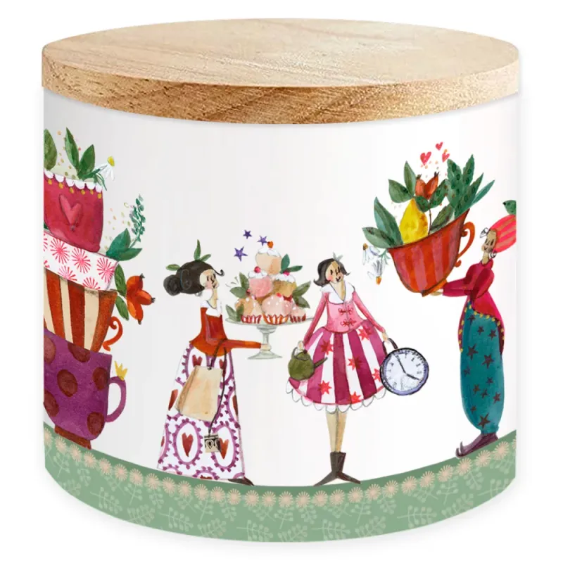 Grätz Tasse - Teatime- Porzellandose