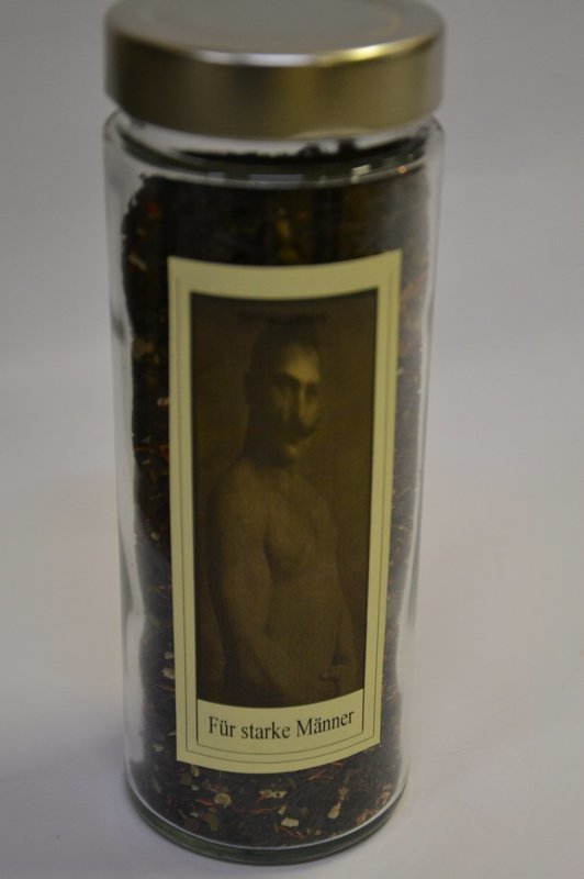 Für starke Männer - Tee im Glas