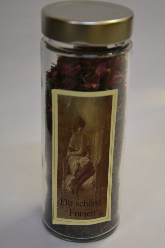 Für schöne Frauen - Tee im Glas
