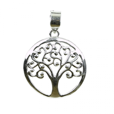 Baum des Lebens Anhänger, 925er Silber, 2,5 cm
