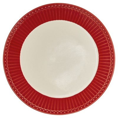 Greengate Teller Alice red d 23,5 cm