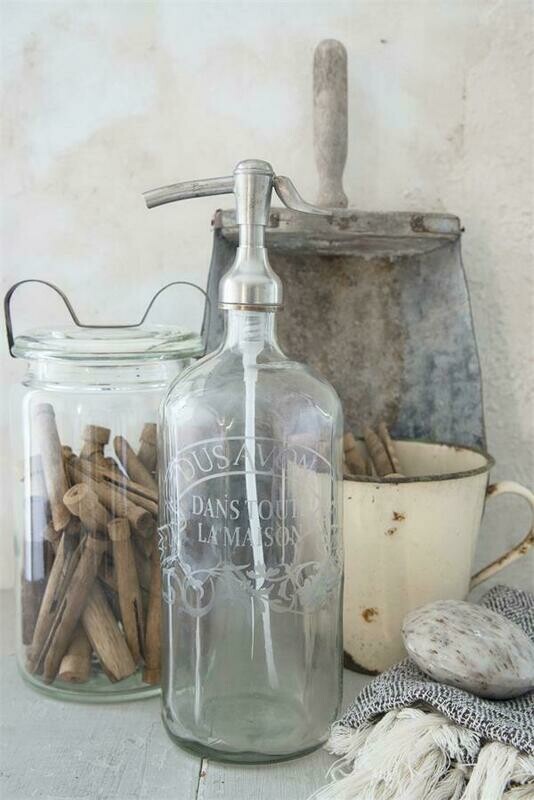 Siphon Glas - 32 cm DEKO!