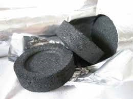 Räucherkohle groß 1 Pkg - 10 Stück - 40cm