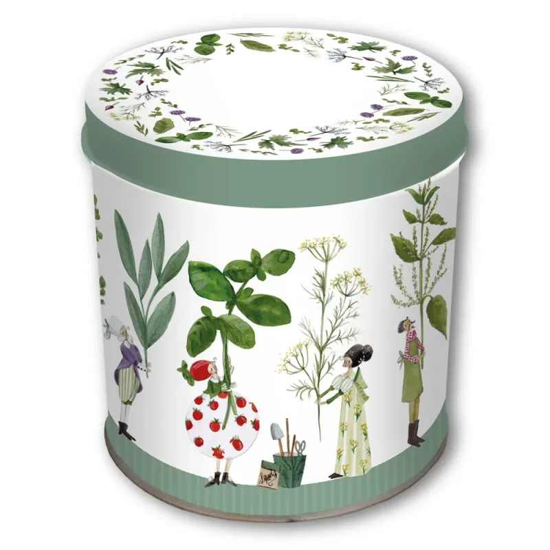 Grätz Teedose  - Kräutergarten