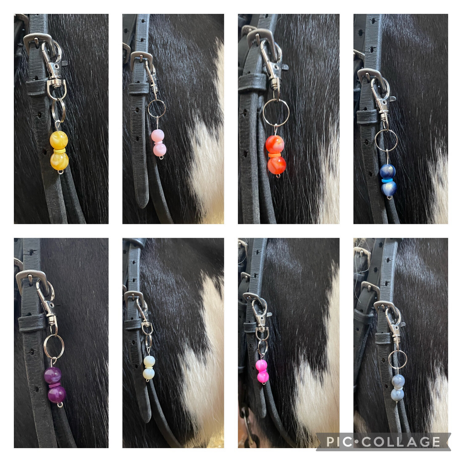 Swirl Bridle Charm